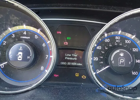 2013 Hyundai Sonata Gls Pzev из США, поврежденный, VIN 5NPEB4ACXDH649166